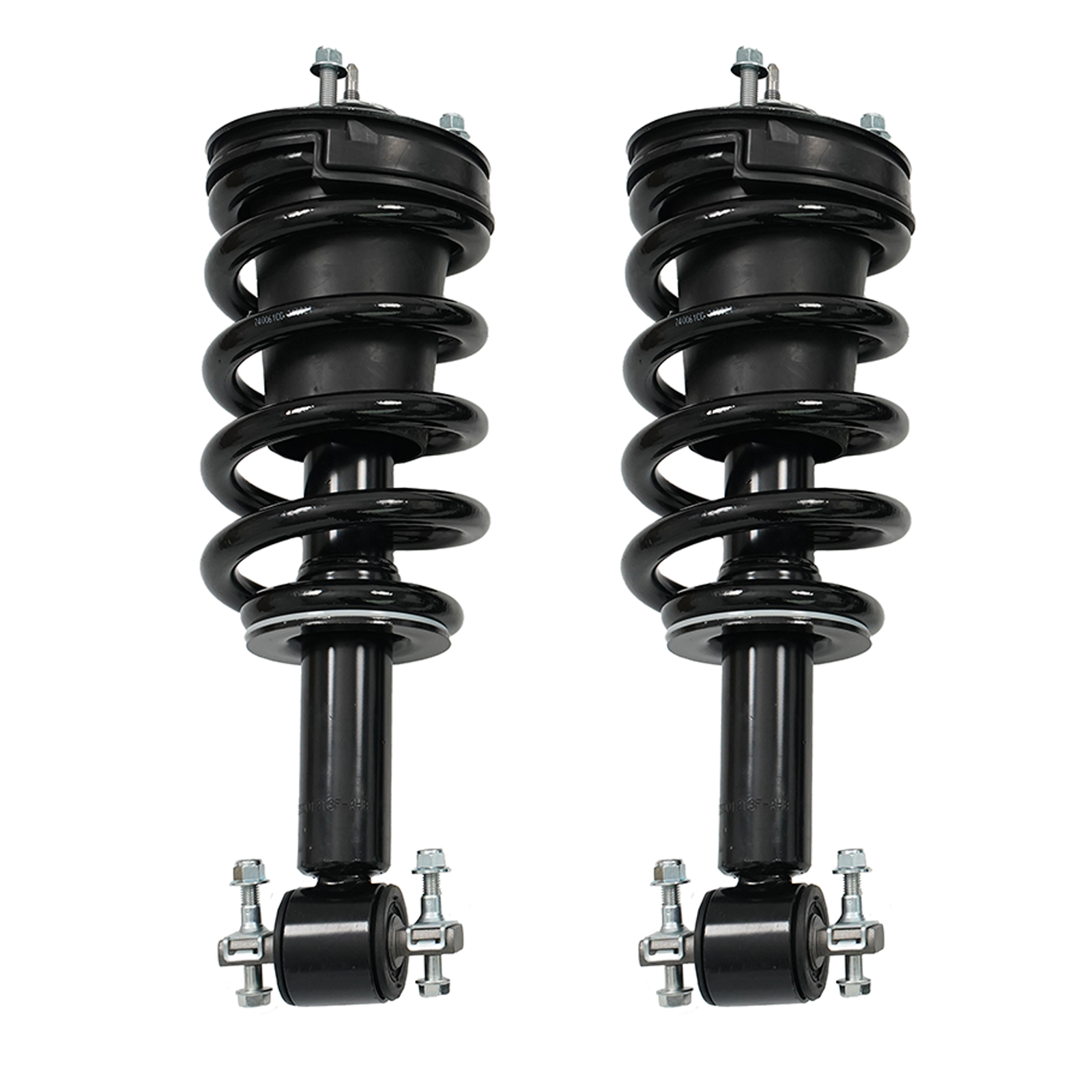 4pc Front Rear Complete Shock Spring Assy Fit For Chevy Silverado ...