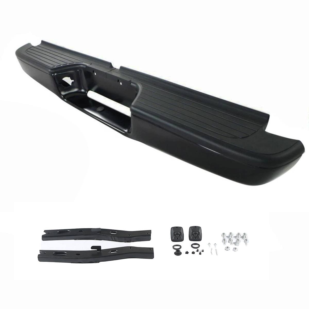 Complete Rear Steel Step Bumper Assembly Fit For Toyota Tacoma Truck 1995-2004 - Bild 2 von 6